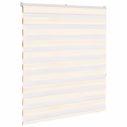 vidaXL Zebra Blind Fabric Polyester - marble beige, 120 x 150 cm