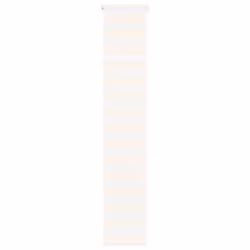 vidaXL Zebra Blind Dark Grey 45x230 cm Fabric Width 40.9 cm Polyester - marble beige, 45 x 200 cm