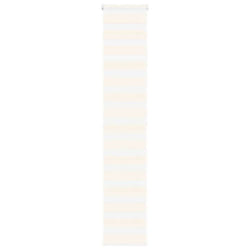 vidaXL Zebra Blind Dark Grey 45x230 cm Fabric Width 40.9 cm Polyester - marble beige, 45 x 200 cm