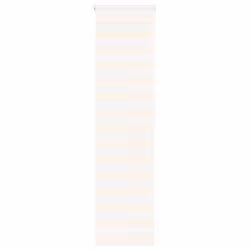 vidaXL Zebra Blind Dark Grey 60x230 cm Fabric Width 55.9 cm Polyester - marble beige, 60 x 200 cm