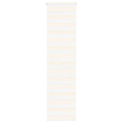 vidaXL Zebra Blind Dark Grey 60x230 cm Fabric Width 55.9 cm Polyester - marble beige, 60 x 200 cm