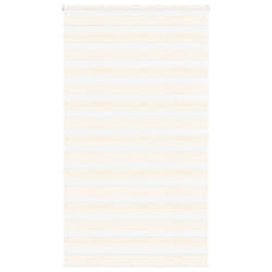 vidaXL Zebra Blind Fabric Polyester - marble beige, 125 x 200 cm