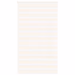 vidaXL Zebra Blind Marble Beige 135x200 cm Fabric Width 130.9 cm Polyester