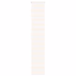 vidaXL Zebra Blind Dark Grey 45x230 cm Fabric Width 40.9 cm Polyester - marble beige, 40 x 230 cm