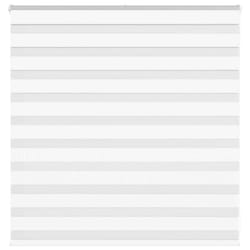 vidaXL Zebra Blind White 145x100 cm Fabric Width 140.9 cm Polyester