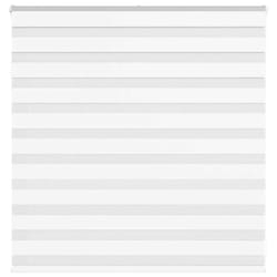 vidaXL Zebra Blind White 150x100 cm Fabric Width 145.9 cm Polyester