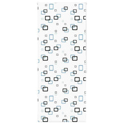 vidaXL Shower Roller Blind Fabric shower blind - bubble, 110 x 240 cm