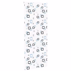 vidaXL Shower Roller Blind Fabric shower blind - bubble, 110 x 240 cm