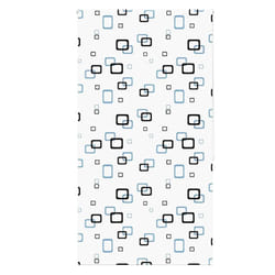 vidaXL Shower Roller Blind Fabric shower blind - bubble, 120 x 240 cm