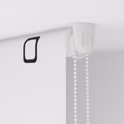 vidaXL Shower Roller Blind Fabric shower blind - bubble, 130 x 240 cm - Additional view 9