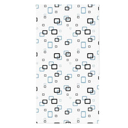 vidaXL Shower Roller Blind Fabric shower blind - bubble, 140 x 240 cm