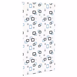 vidaXL Shower Roller Blind Fabric shower blind - bubble, 140 x 240 cm