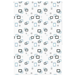 vidaXL Shower Roller Blind Fabric shower blind - bubble, 150 x 240 cm