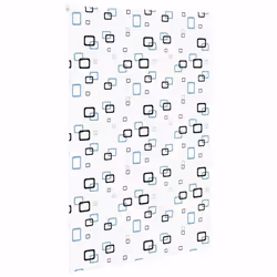 vidaXL Shower Roller Blind Fabric shower blind - bubble, 150 x 240 cm