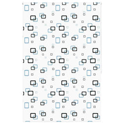 vidaXL Shower Roller Blind Fabric shower blind - bubble, 160 x 240 cm