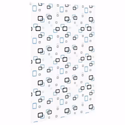 vidaXL Shower Roller Blind Fabric shower blind - bubble, 160 x 240 cm