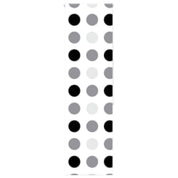 vidaXL Shower Roller Blind 70x240 cm Fabric Width 66 cm shower blind - circle, 60 x 240 cm