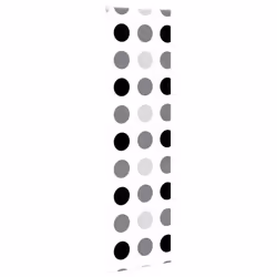 vidaXL Shower Roller Blind 70x240 cm Fabric Width 66 cm shower blind - circle, 60 x 240 cm