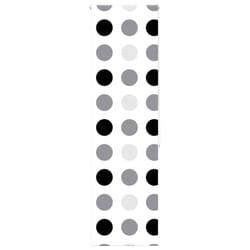 vidaXL Shower Roller Blind Fabric shower blind - circle, 80 x 240 cm