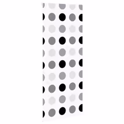 vidaXL Shower Roller Blind Fabric shower blind - circle, 110 x 240 cm