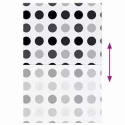 vidaXL Shower Roller Blind Fabric shower blind - circle, 150 x 240 cm - Additional view 4