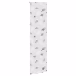 vidaXL Shower Roller Blind with Cassette Fabric - leaves, 70 x 240 cm - Additional view 2