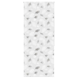 vidaXL Shower Roller Blind Fabric shower blind - leaves, 100 x 240 cm