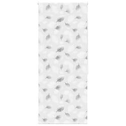 vidaXL Shower Roller Blind Fabric shower blind - leaves, 110 x 240 cm