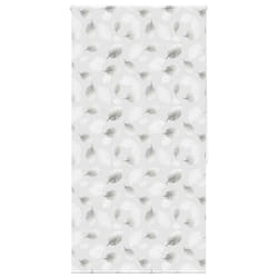 vidaXL Shower Roller Blind Fabric shower blind - leaves, 130 x 240 cm