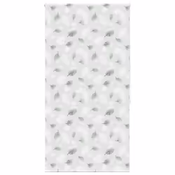 vidaXL Shower Roller Blind Fabric shower blind - leaves, 140 x 240 cm