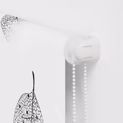 vidaXL Shower Roller Blind Fabric shower blind - leaves, 150 x 240 cm - Additional view 8