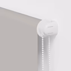 vidaXL Shower Roller Blind Fabric shower blind - light grey, 110 x 240 cm - Additional view 8