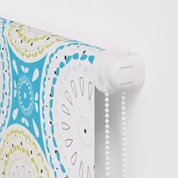 vidaXL Shower Roller Blind Fabric shower blind - ornament, 80 x 240 cm - Additional view 8
