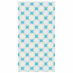 vidaXL Shower Roller Blind Fabric shower blind - ornament, 120 x 240 cm