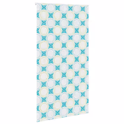 vidaXL Shower Roller Blind Fabric shower blind - ornament, 130 x 240 cm