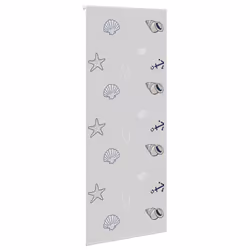 vidaXL Shower Roller Blind Fabric shower blind - sea star, 100 x 240 cm - Additional view 2