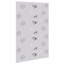 vidaXL Shower Roller Blind Fabric shower blind - sea star, 160 x 240 cm - Additional view 2