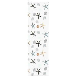 vidaXL Shower Roller Blind 70x240 cm Fabric Width 66 cm shower blind - shell fish, 70 x 240 cm