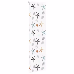 vidaXL Shower Roller Blind 70x240 cm Fabric Width 66 cm shower blind - shell fish, 70 x 240 cm - Additional view 2