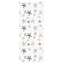 vidaXL Shower Roller Blind Fabric shower blind - shell fish, 90 x 240 cm