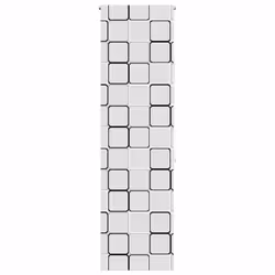 vidaXL Shower Roller Blind 70x240 cm Fabric Width 66 cm shower blind - square, 70 x 240 cm