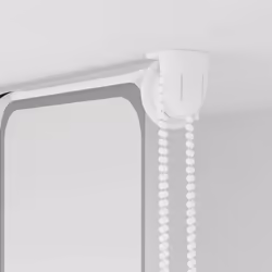 vidaXL Shower Roller Blind 70x240 cm Fabric Width 66 cm shower blind - square, 70 x 240 cm - Additional view 9