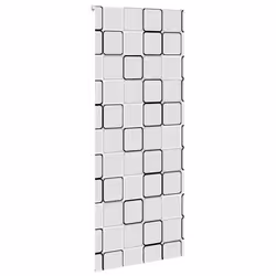 vidaXL Shower Roller Blind Fabric shower blind - square, 90 x 240 cm