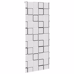 vidaXL Shower Roller Blind Fabric shower blind - square, 100 x 240 cm