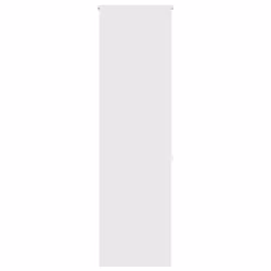 vidaXL Shower Roller Blind 70x240 cm Fabric Width 66 cm shower blind - white, 70 x 240 cm