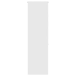 vidaXL Shower Roller Blind 70x240 cm Fabric Width 66 cm shower blind - white, 70 x 240 cm
