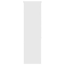 vidaXL Shower Roller Blind Fabric shower blind - white, 80 x 240 cm