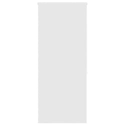 vidaXL Shower Roller Blind Fabric shower blind - white, 90 x 240 cm