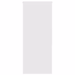 vidaXL Shower Roller Blind Fabric shower blind - white, 100 x 240 cm