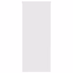 vidaXL Shower Roller Blind Fabric shower blind - white, 110 x 240 cm